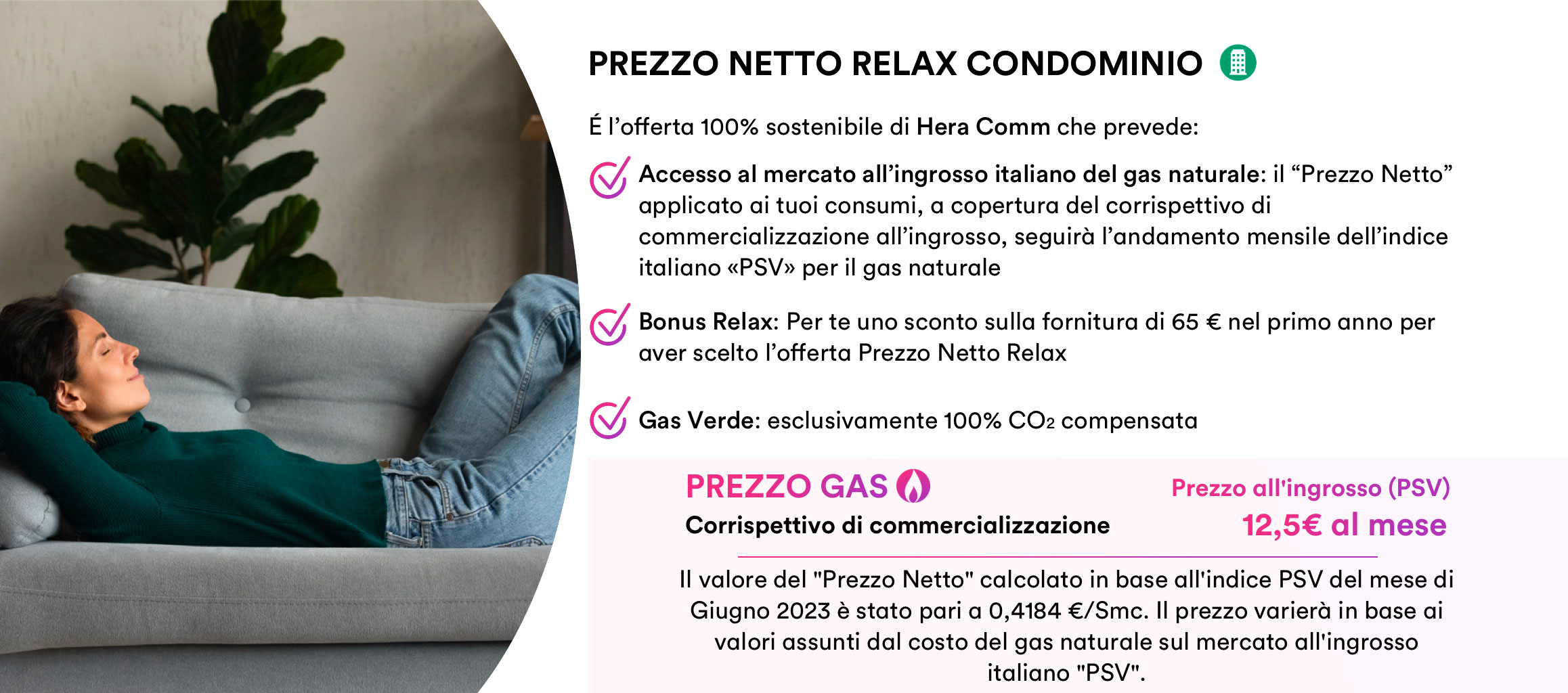 infografica prezzo netto relax